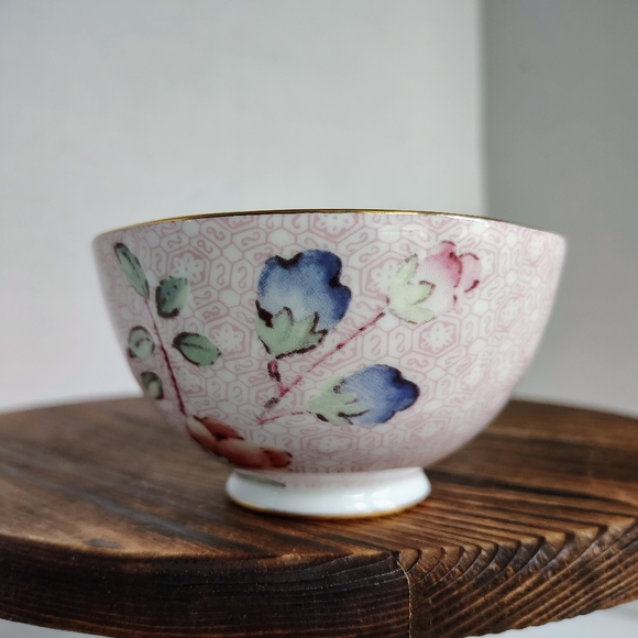 Wedgwood Pink Cuckoo Teacup and Saucer Bone China England Tricket Dish Tea Party - Picture 13 of 17